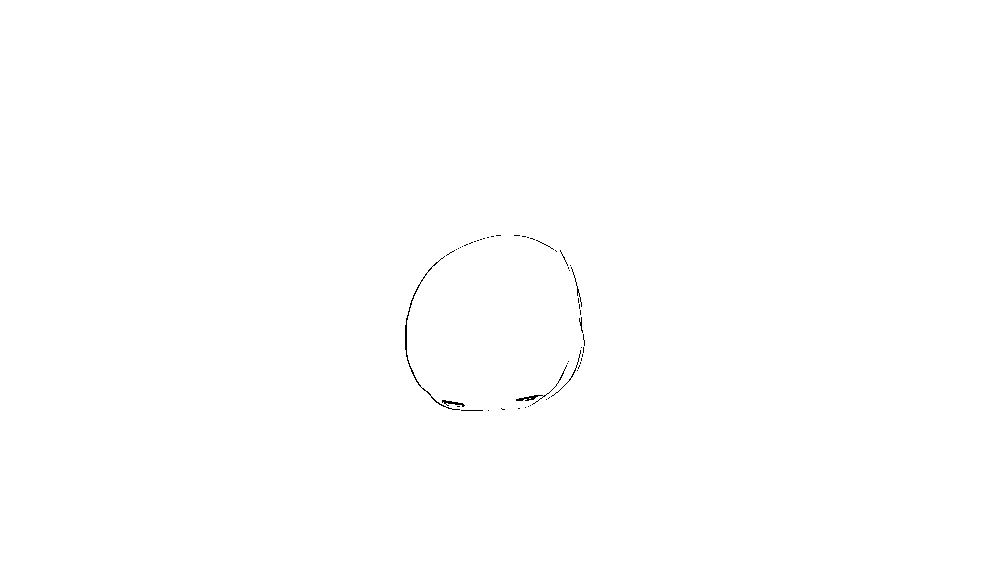 Character Burning Hand drawn animated gif